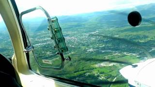 Landing Approach @ Rutland Southern Vermont Regional Airport [Cape Air Cessna 402C]