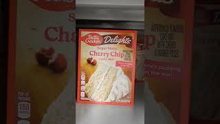 Cherry Chip cake mix all day long and cheap! #shorts #cherry #chip #boxed #cake #mix