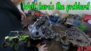 Kawasaki KRX 1000 Transmission Popping Out of Gear Problem Diagnosed!