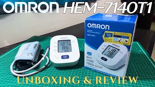 Omron HEM-7140T1 Blood Pressure Monitor - Unboxing \u0026 Review