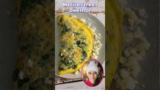 Mediterranean Omelette - Healthy Breakfast #omelette #eggs