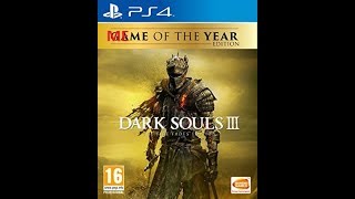 Dark Souls 3 on PS4 - That´s it