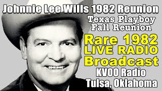 Johnnie Lee 1982 KVOO Radio Fall Reunion