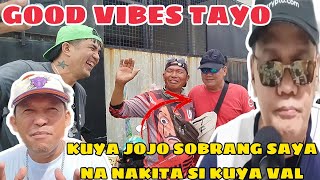 NAGBAKASAKALI NA MAKITA SI KALINGAP RAB , AT TUWANG TUWA NA MAKITA SI KUYA VAL 😀