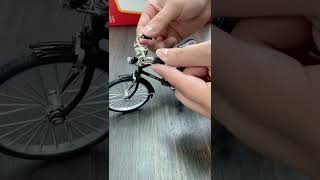 51 PCS DIY Retro Bicycle Model Ornament For Kids