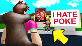 Becoming The Blue Guest And Trolling Poke Roblox - roblox poke