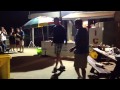Mick jagger at the crab feast