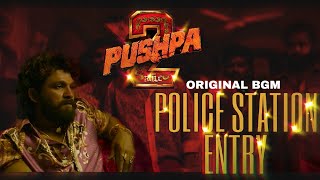 Pushpa 2 Police Station Entry Bgm Allu Arjun Dsp Sukumar Dolby Atmos