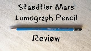 Staedtler Mars Lumograph HB Graphite Pencil Review