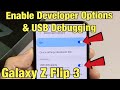 Galaxy Z Flip 3: How to Enable Developer Options & USB Debugging