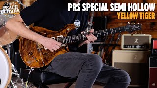 No Talking...Just Tones | PRS Special Semi Hollow Yellow Tiger 10 Top Pattern