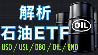 五分鐘了解石油ETF運作 (USO/USL/DBO/OIL/BNO)