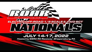 The 2022 ROAR 1:8 Electric Off-Road Nats - Sunday Mains