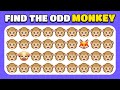 Find the ODD One Out - Animals NEW Edition 😸🐵🐶 Easy, Medium, Hard Levels