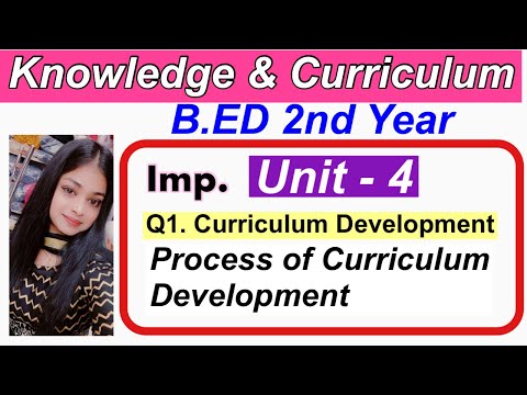 What Is Curriculum Development | Process- Of Curriculum Development ...