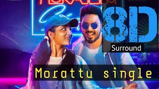 Morattu single 8D || Hiphop tamizha || 🎧 Strictly Use headphones