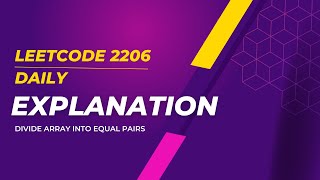 LeetCode 2206 | Divide Array Into Pairs 🔥 Easy & Fast Solution!