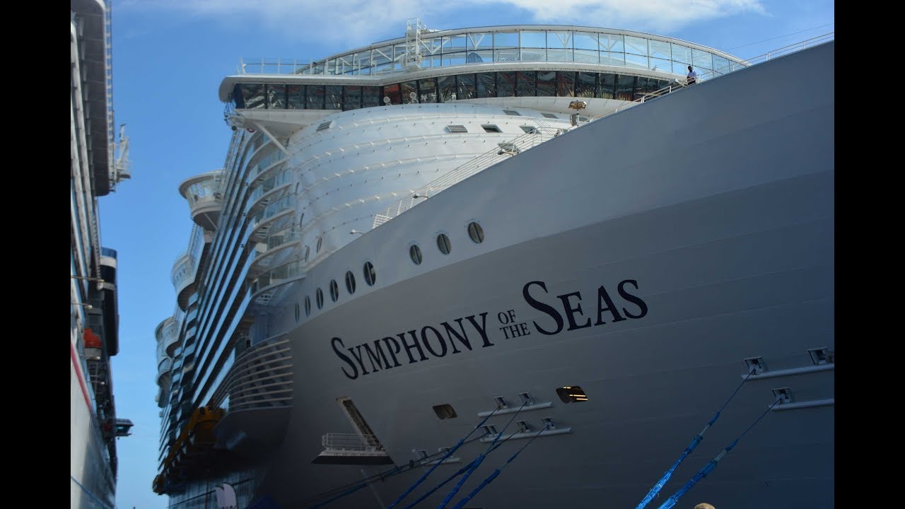 Symphony Of The Seas Largest Cruise Ship In The World! - YouTube