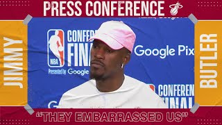 Jimmy Butler on ECF Game 2 loss: 'They wanted to embarrass us...they did embarrass us' | NBA on ESPN