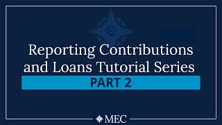 Reporting Contributions and Loans Tutorial Series – Part 2: Fundraising Events Held