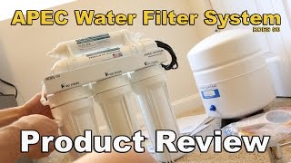 APEC Drinking Water Filter System product review (ROES50)