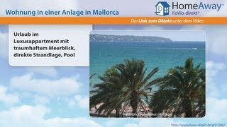 Playa de Palma: Urlaub im Luxusappartment mit traumhaftem Meerblick, direkte - FeWo-direkt.de Video