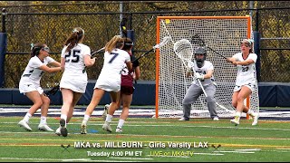 MKA vs Millburn - Girls LAX - 4-30-2024