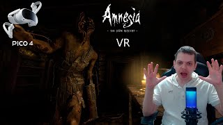 ✨✨Amnesia: The Dark Descent VR. №3 Стрим с Ильей Странником.  ✨✨