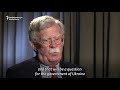 rfe rl interview bolton on iran ukraine and russia