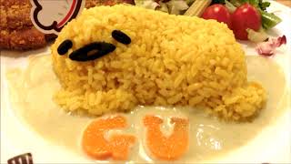 台北東區蛋黃哥主題餐廳 /台灣旅遊美食 Gudetama / 帶寶寶去旅行Vlog