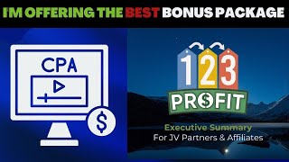 123 Profit Review - Best Month At $183,103.70!  (BEST BONUS)