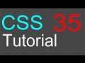 CSS Tutorial for Beginners - 35 - Fixed position for an element