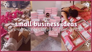 small business ideas for teens in 2024🌷