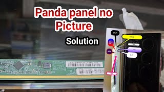 panda 32 inch  PANAL no picture  /(bce10 #8697 cof data