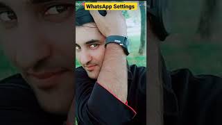 WhatsApp Settings | WhatsApp Chat Settings 2022 | #shorts