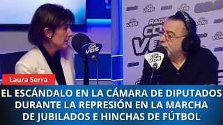 Cuando hubo bache, Martín Menem levantó la sesión, Laura Serra, periodista parlamentaria