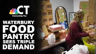Waterbury food pantry demand triples as inflation, SNAP eligibility changes strain family budgets