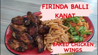 FIRINDA BALLI TAVUK KANAT KARAVANDA YEMEK | BAKED CHICKEN WINGS WITH HONEY SAUCE | BU TARIF KACMAZ !