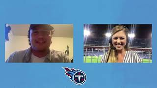 Amie Wells Catches up with Titans Second-Round Draft Pick OT Dillon Radunz