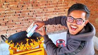 क्या होगा जब कोलगेट को गरम तेल में डालेंगे ? | Colgate vs Hot Oil Experiment