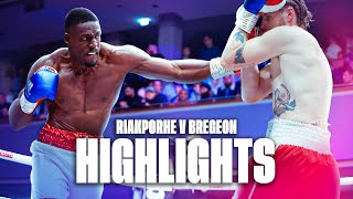 Destructive Power In Round Two 😮‍💨 | Richard Riakporhe vs Dylan Bregeon Fight Highlights