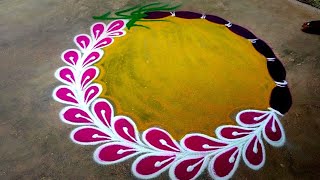 pongal pot rangoli🌹sankranthi chukkala muggulu design🌹bhogi kundala muggulu🌹pongal special rangoli