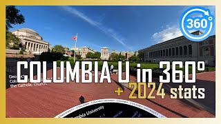 【2024 数据】哥伦比亚 Columbia University 360°全景游览（徒步/开车）