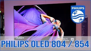 Philips OLED 804 \u0026 854 vorgestellt (GER)