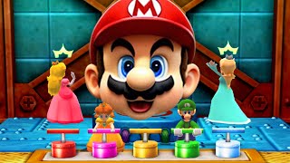 【3dsマリオパーティ100ミニゲームコレクション】ミニゲームピーチVsルイージVsロゼッタVsデイジー(COM最強 たつじん)