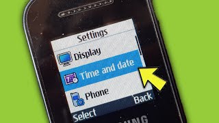 Time and Date Setting in Samsung Keypad Phone Like b110e, e1200, b310e, b313e, e1200y