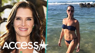 Brooke Shields Shows Off Her Chiseled Abs In Bikini At 54: 'Another Blue Lagoon'