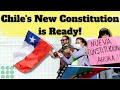 Chile’s Constitutional Convention completes the draft of the new constitution