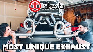 Installing the most unique exhaust on VB WRX - AFE Power Takeda Exhaust install