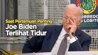 Joe Biden 'Tidur Nyenyak' Saat Puncak Pertemuan Penting di Afrika